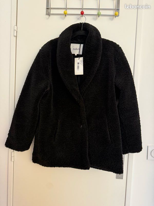 Manteau Bash Welli noir taille 1 (image 2)