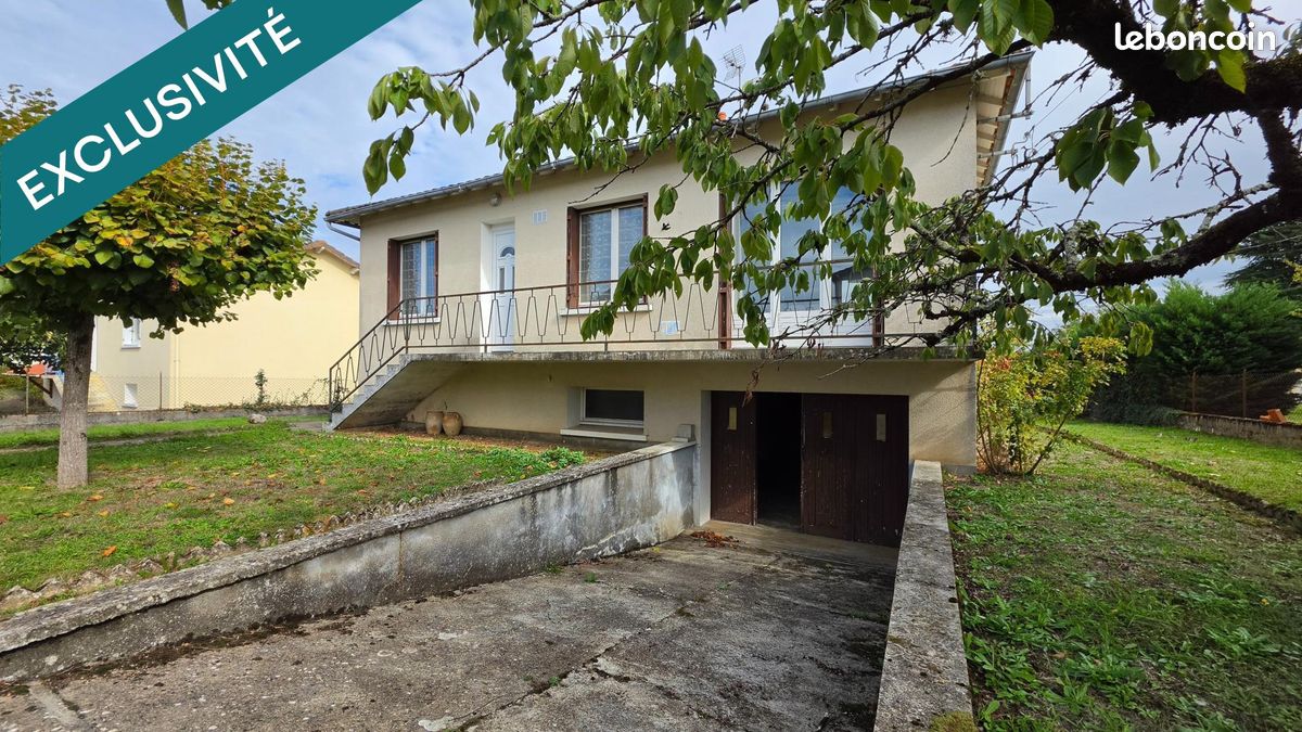 Maison 4 pièces 85 m² · à Lussac-les-Châteaux · 85 m² · 79 000 €
