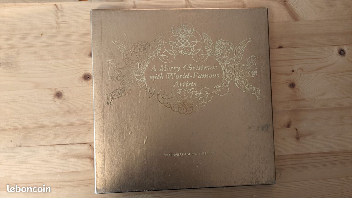 Vinyle 33t - A merry christmas with world famous artists (image 1)