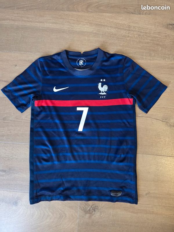 Maillot T.Hernandez Equipe de France domicile 2022 sur