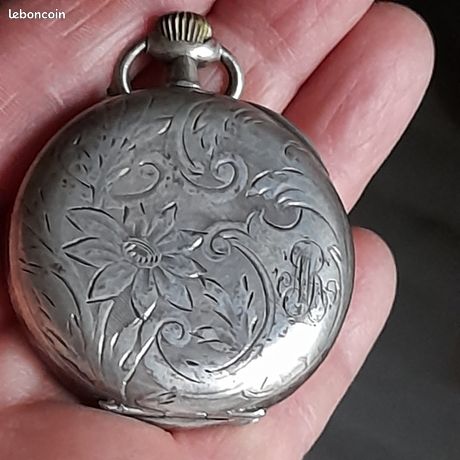 Chaîne De Montre à Gousset (châtelaine) En Argent Massif - Début 1900 - État Parfait De Collection