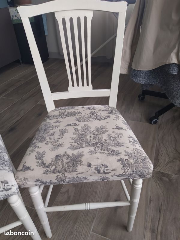 Chaises lyre vintage (image 3)