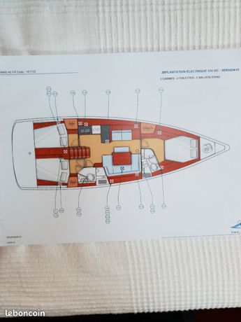 A louer voilier habitable et récent