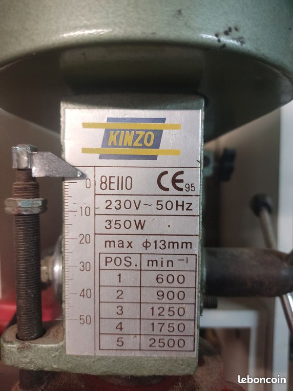 Perceuse sur socle metal (image 2)