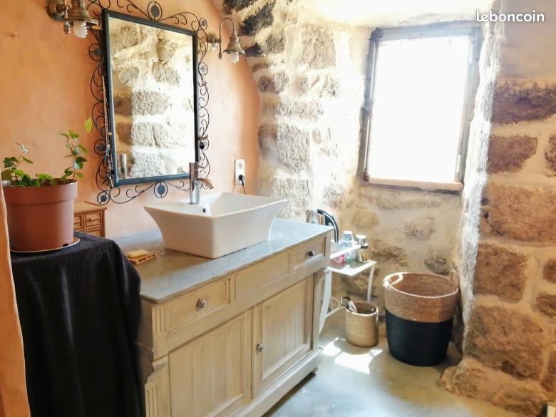 Gîte de Groupe, Maison Ardéchoise piscine & cheminée LE PAS SAGE AU TRIBLE GLUIRAS (15p) (image 9)