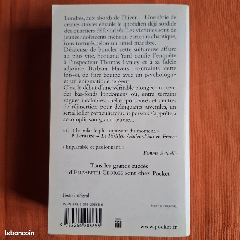 Lot Elizabeth George – 2 romans policiers – Pocket (image 8)