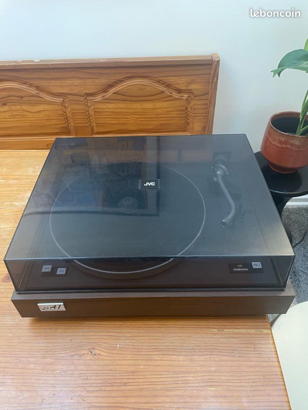 Centre Hi-Fi Vintage Philips 222, Platine Vinyle et Casse... (D