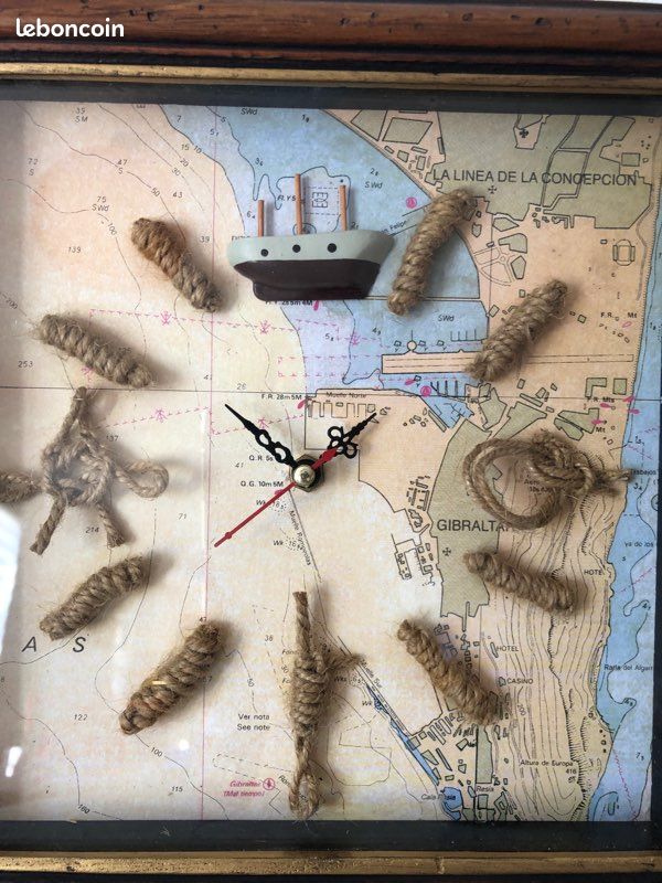 Horloge murale en bois (image 3)