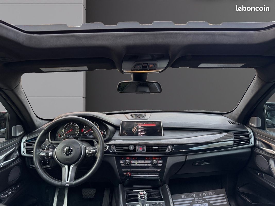 BMW X6 M F86 575 ch A - GARANTIE- TOIT OUVRANT-BANGOLUFSEN -AFFICHAGE TÊTE HAUTE -VOLANT ET SIÈGES AV/AR CHAUFF (image 8)