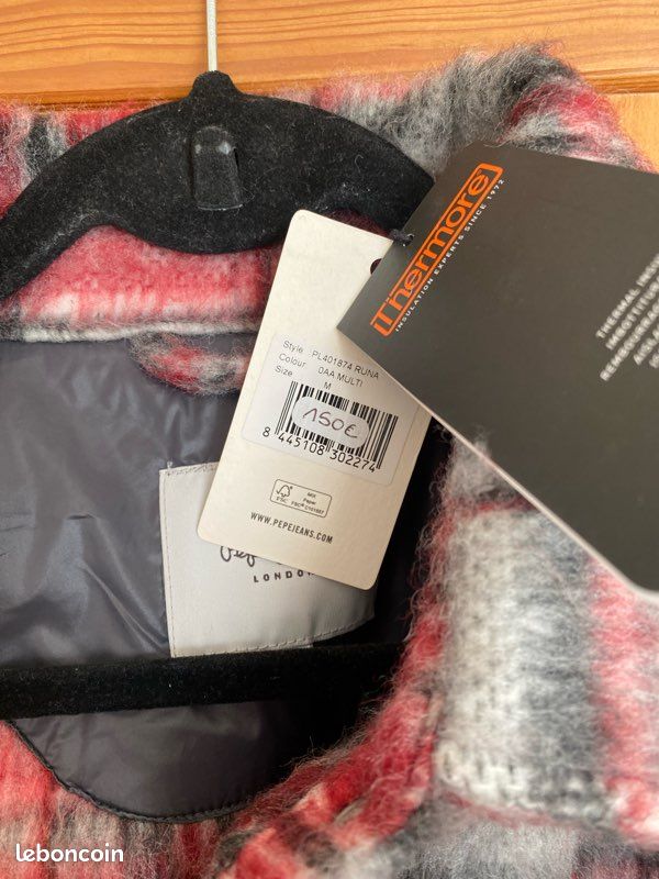 Veste à Carreaux PEPE JEANS neuve (image 3)