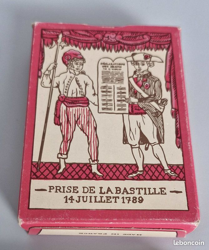 Jeu De Cartes Au Portrait De Paris Révolutionnaire Dit Du Type SVB II Estampe Be0b70