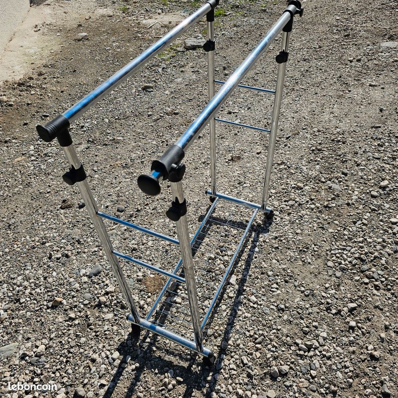 Portant double barre - pour fringues exigeantes et chaussures ambitieuses (image 2)