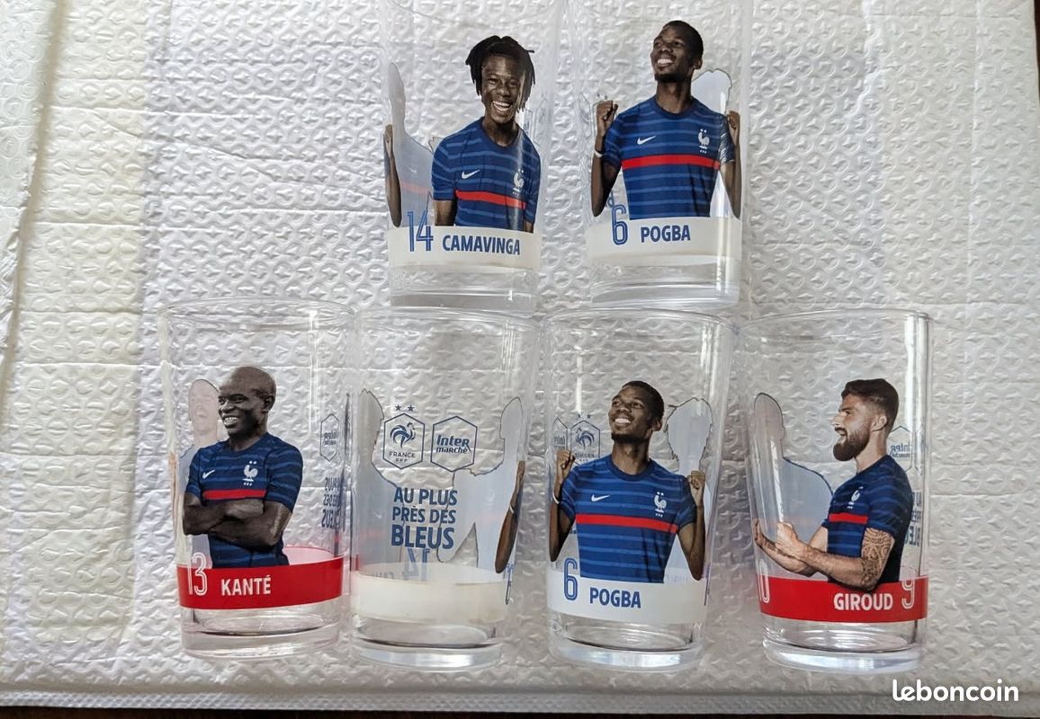 Gobelet Collector France 2022 – Pogba / Asseyi, Intermarché, Neuf
