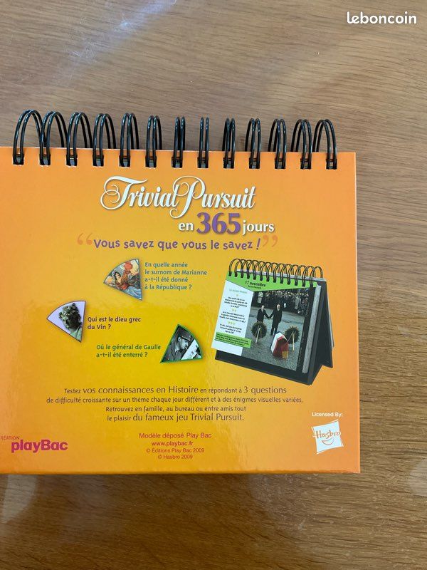 Trivial Pursuit en 365 jours, l’histoire en quiz - Playbac (image 2)