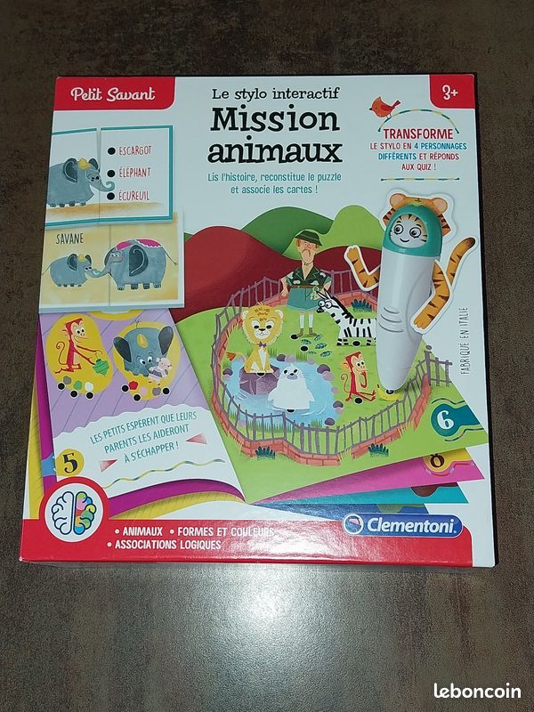 Stylo interactif Mission animaux (image 1)