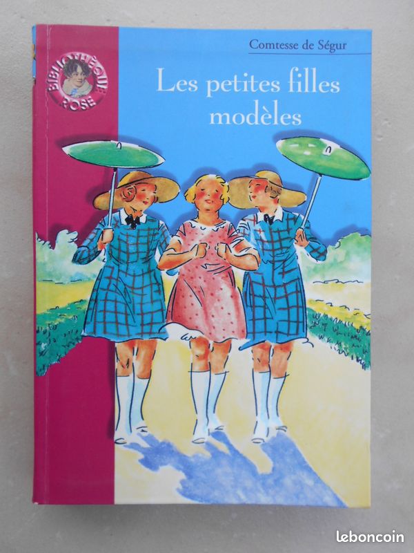 Livre bibliothèque rose - Les petites filles modèles (image 1)