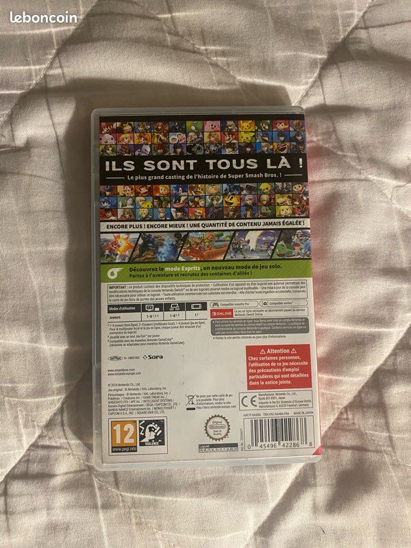 Jeu Switch SUPER SMASH BROS. ULTIMATE (image 2)