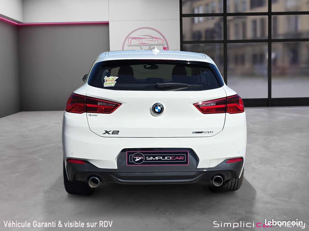 BMW X2 20I SD 192 CH M SPORT DKG7 Full Entretien BMW Vidange Boite Garantie 12 mois Caméra de Recul Hayon Electrique (image 10)