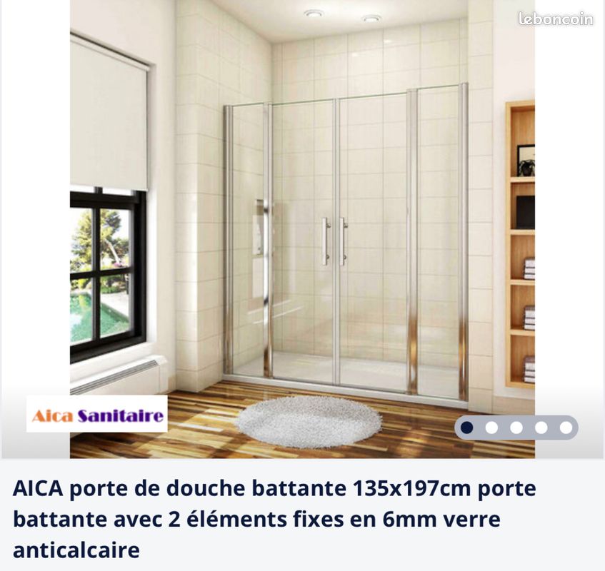 Paroi de douche neuve (image 1)