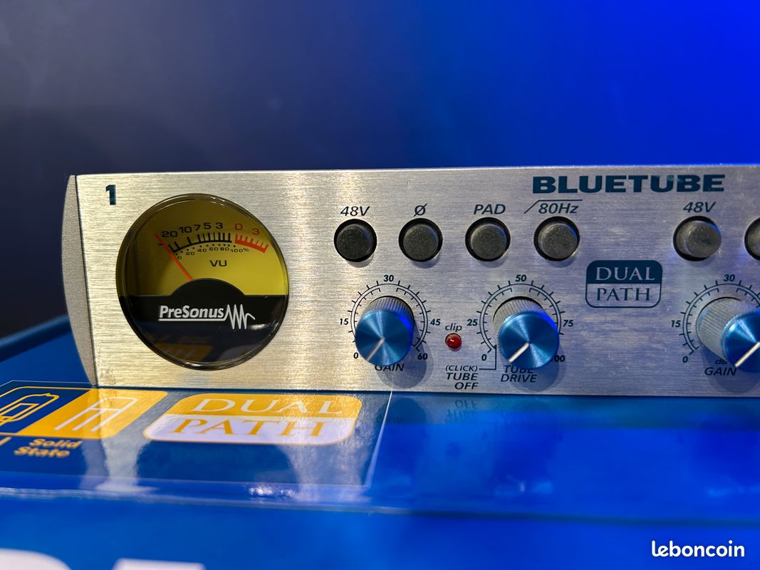 FX-AUDIO TUBE-01 Préamplificateur à Tube 6J1 Stéréo Argent
