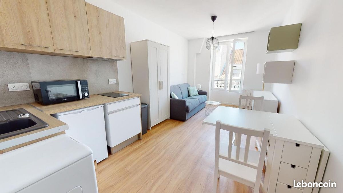 Appartement 1 pièce 20 m² · à Villeurbanne · 20 m² · 534 €/mois