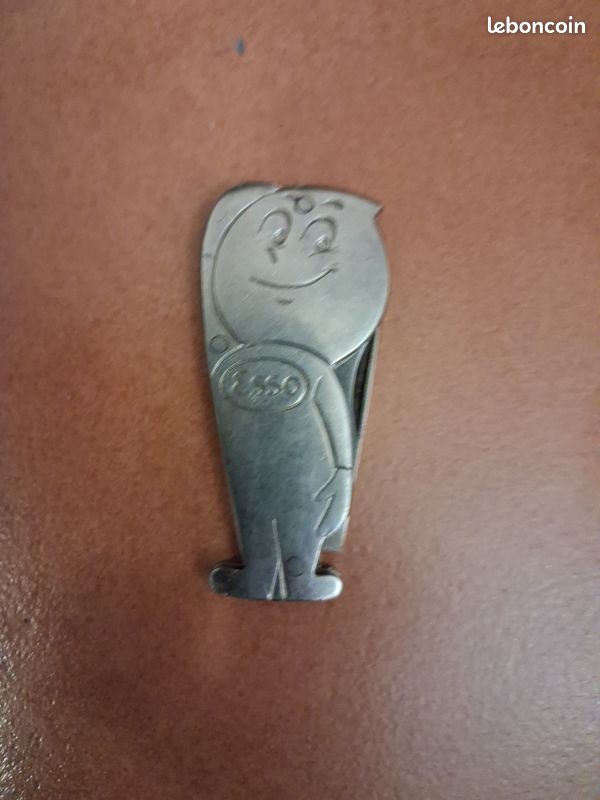 Petit couteau publicitaire Esso ancien et rare (image 5)