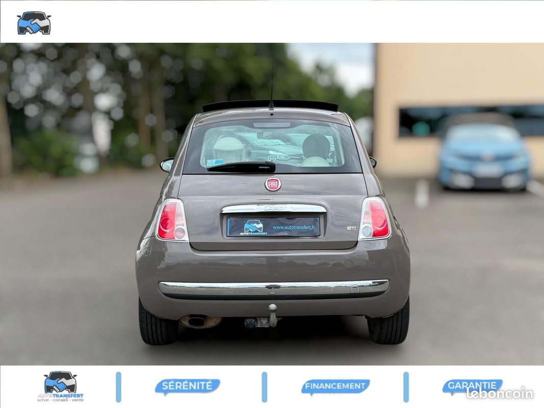 Fiat fiat 500 1.3 multijet 70 - toit ouvrant - garantie 6 mois - paiement en 3x (image 4)