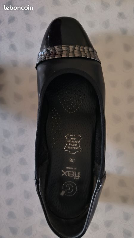 Chaussure de ville noire (image 2)