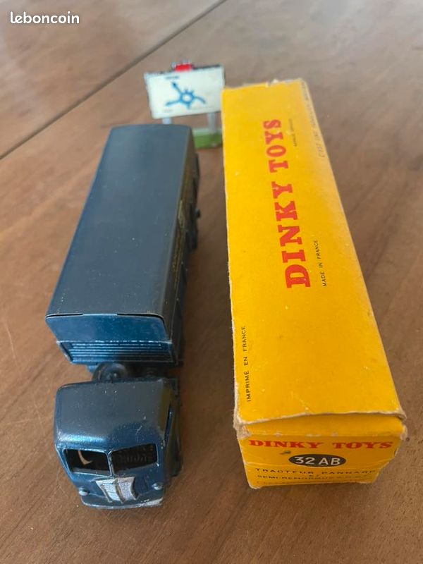 Atlas Dinky Toys - Tracteur Panhard Et Semi-remorque S.N.C.F. - Réf. 32AB - Boîte Collector 2017