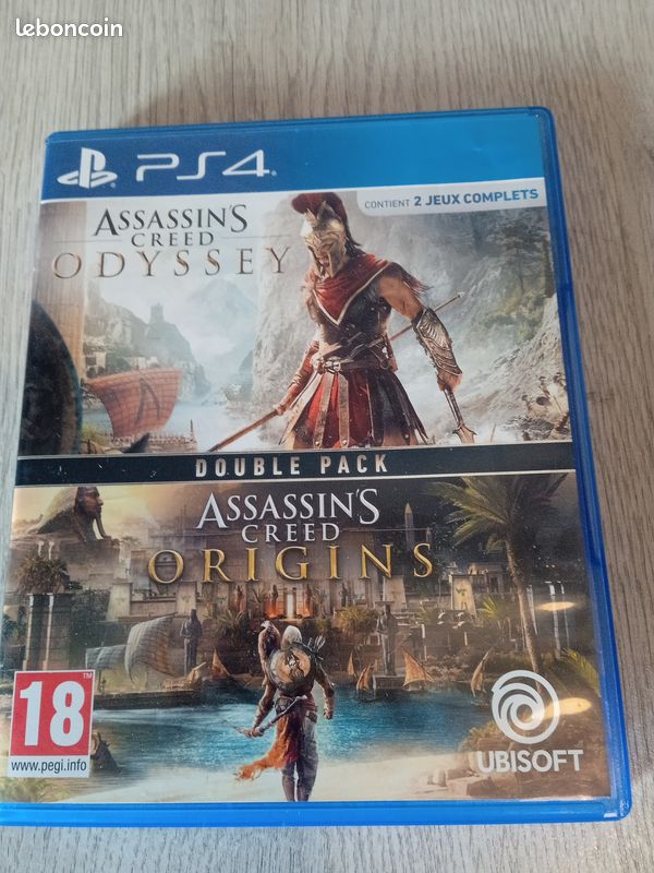 Assassin'S Creed Odyssey + Assassin'S Creed Origins Double Pack PS4 (image 1)