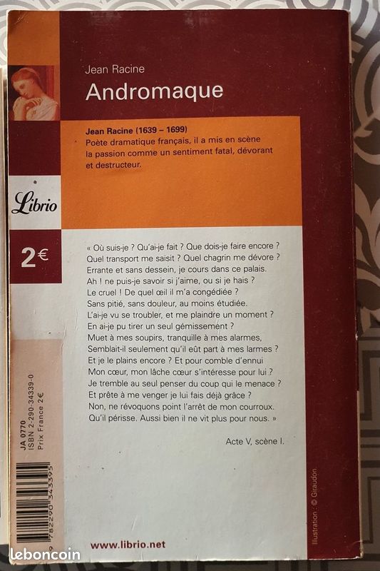 Jean Racine Andromaque (image 2)