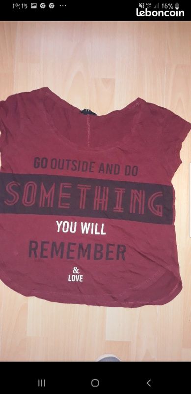 Tee-shirt femme S (image 1)