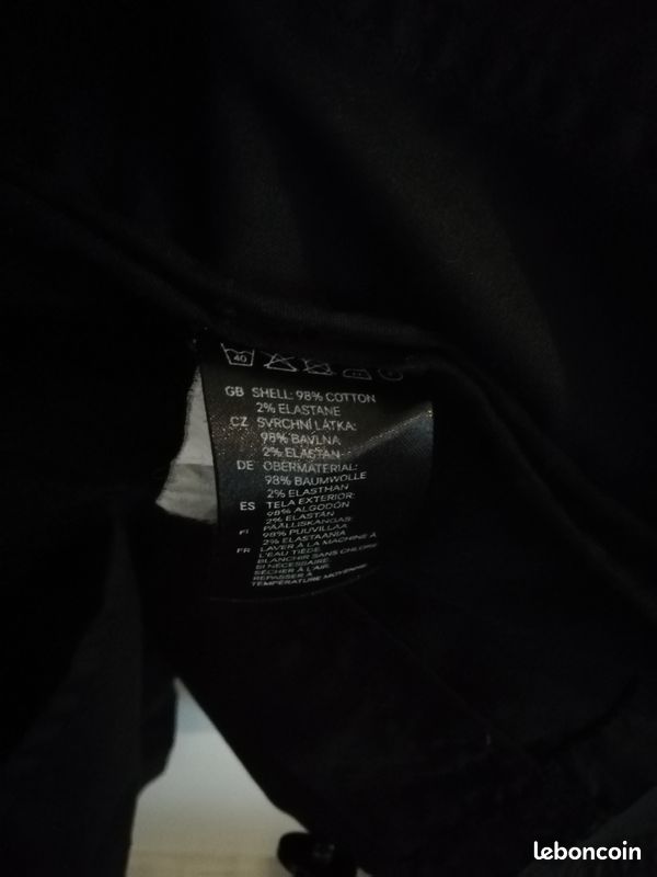 Veste légère noire H&M taille 48 (image 5)