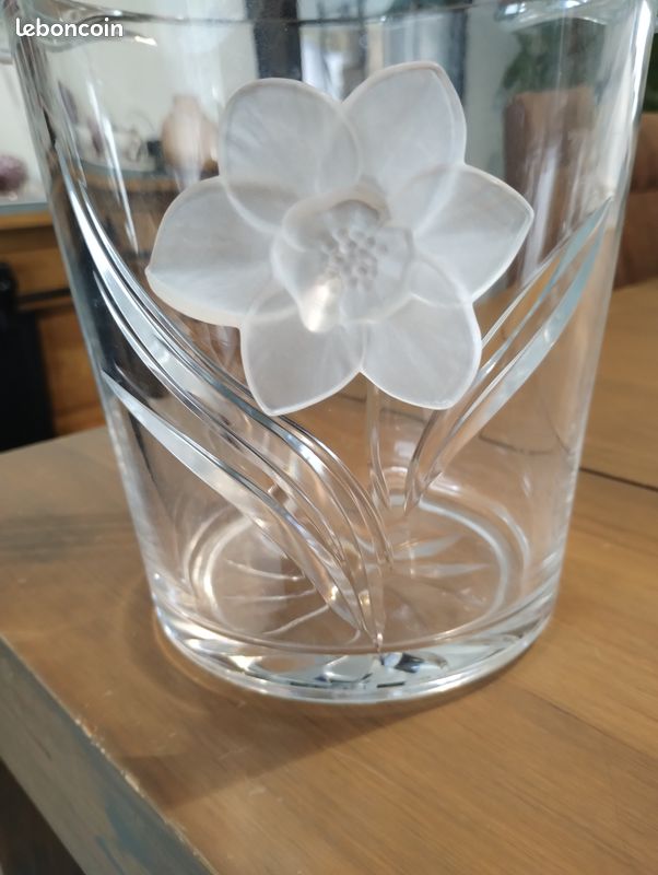 Seau à champagne en cristal d'Arques (image 1)