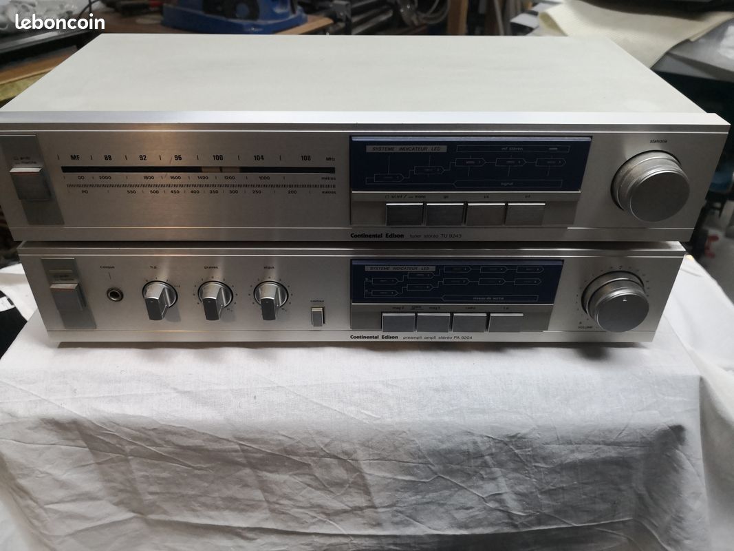 Ampli, préampli + tuner Continental Edison PA 9204 (image 1)