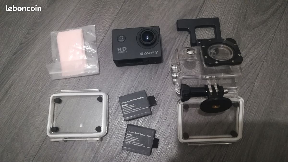 Camera embarquée SAVFY + accessoires (image 1)