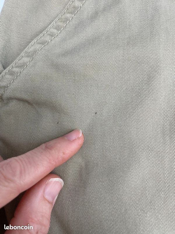 Wrangler Authentics vintage beige camel cargo shorts Mens W31 (image 8)
