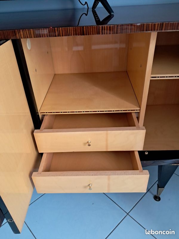 Buffet marquetterie vernis (image 5)