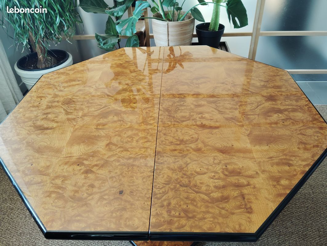 Table Basse Pivotante en Laiton & verre dans le style de Milo Baughman, 1970s (image 13)