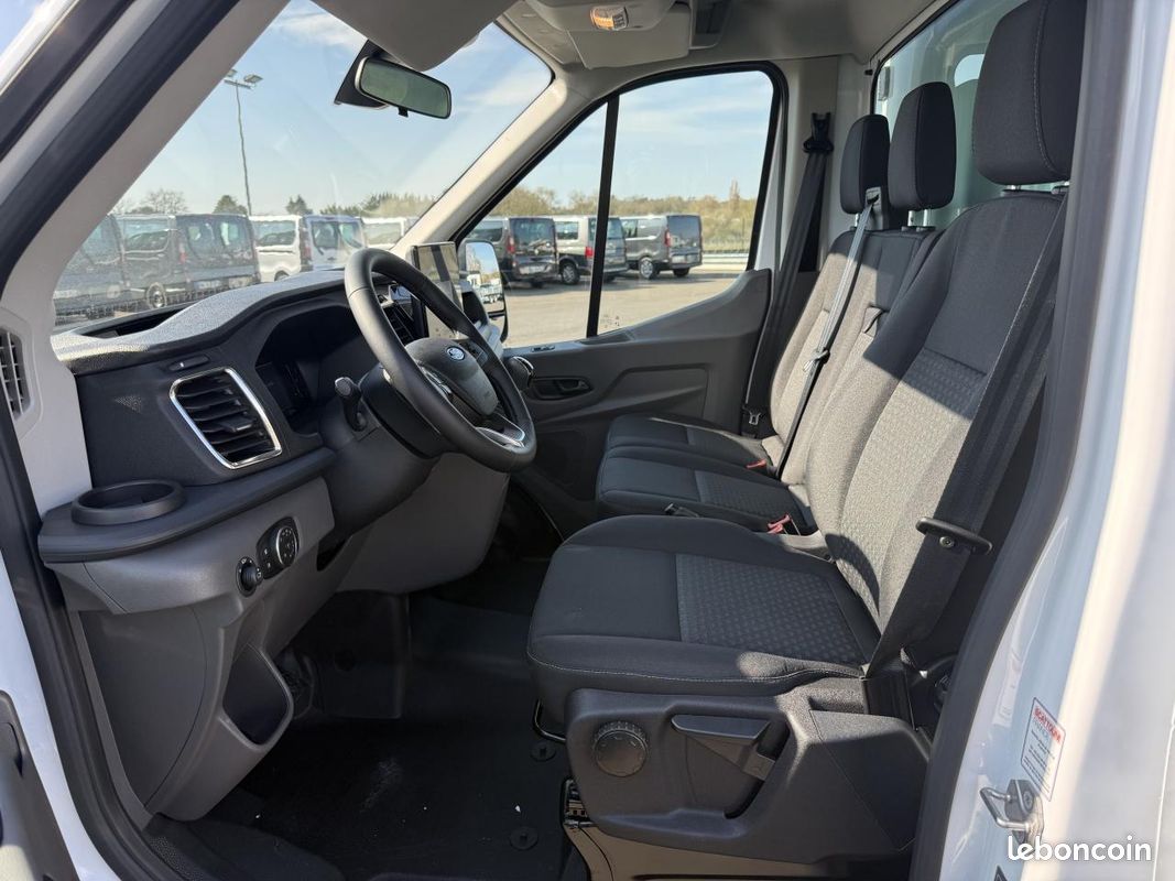 FORD TRANSIT 350 L3 2.0 EcoBlue - 165 benne et coffre Gruau - Démo (image 12)