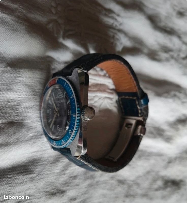 Montre Anker Pepsi diver plongée 1972 luminescent collection (image 4)