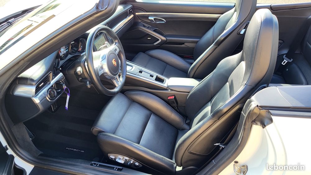 Porsche 911 Carrera Cabrio 4S (991.1) 3.8 400 PDK +PACK CHRONO+PSE+PASM+BOSE+SIEGE VENTILE/CHAUFFANT+CUIR ETENDU+SERVICE 12ANS PORSCHE 27/05/26+GAR PA 03/2027 (image 5)