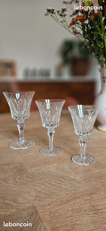 Verres en cristal Saint-Louis Camargue - 36 pièces (image 3)
