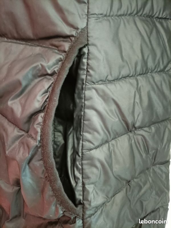 Blouson imperméable noir (image 2)