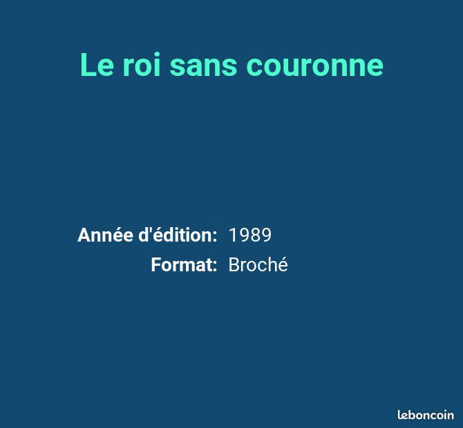 Le roi sans couronne (image 2)