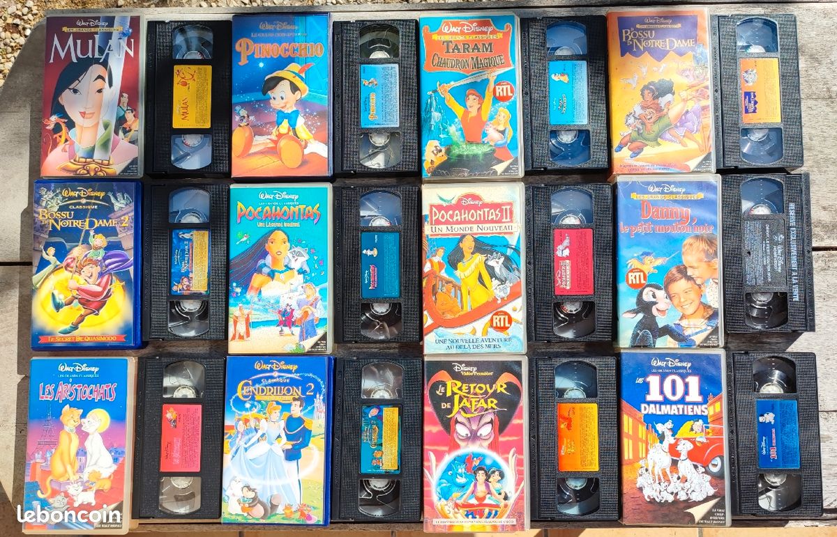 Cassettes VHS DISNEY (image 3)