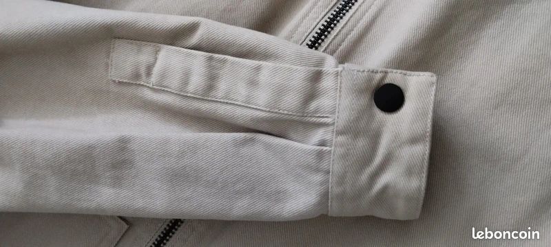 Veste Beige River Island Taille S - Style Bomber Harrington