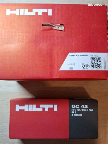 1000 Clous 19 Mm Pour Cloueur Hilti GX 120 / GX3 - Neuf