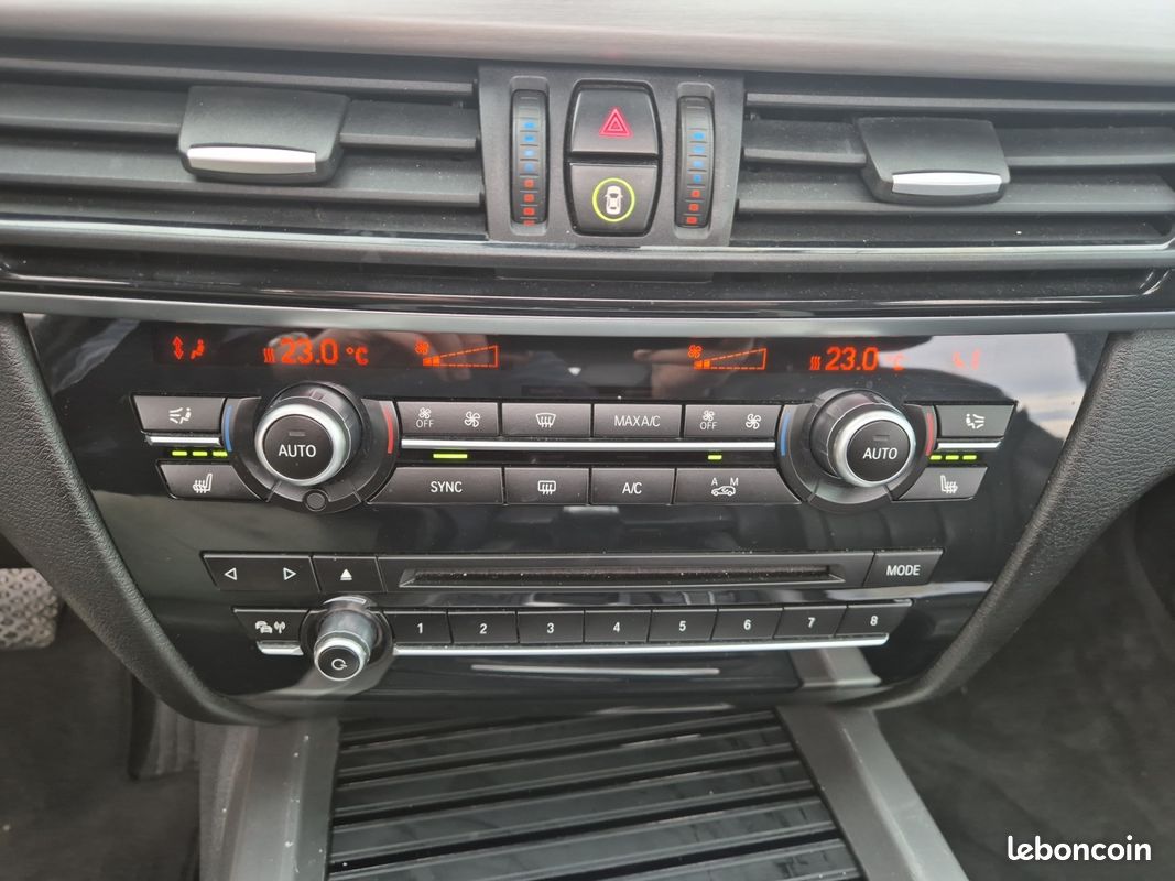 BMW X5 30 XD 7PLACES M SPORT 258Ch Toit ouvrant Cam 360° Harman Kardon Affichage tête haute ACC Garantie 12 mois (image 22)
