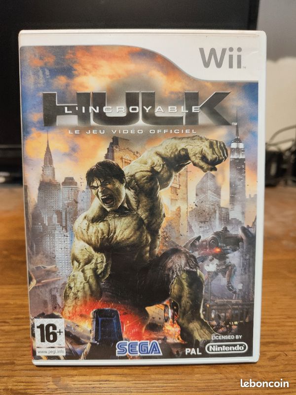 PROMO L'incroyable Hulk Le Jeu Vidéo Officiel Xbox 360 PAL FR